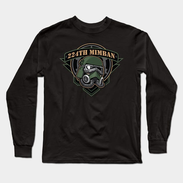 Mimban Insignia Long Sleeve T-Shirt by Mudtrooper.co.uk